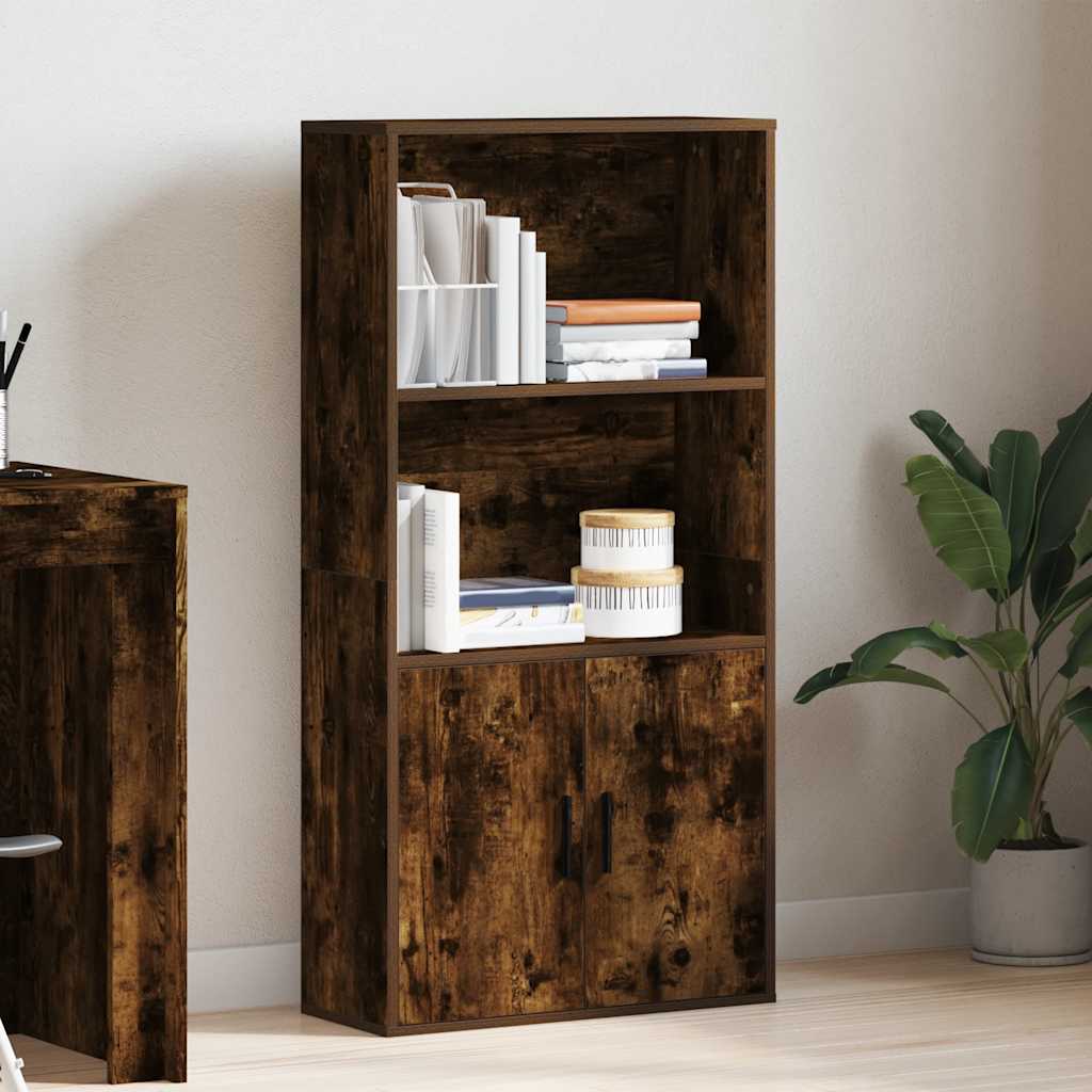 Regal za knjige boja hrasta 60x24x120 cm od konstruiranog drva