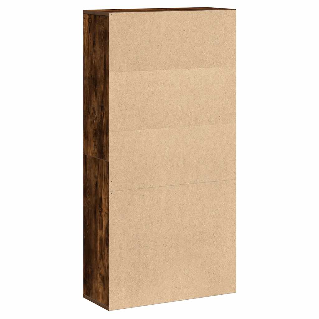 Regal za knjige boja hrasta 60x24x120 cm od konstruiranog drva