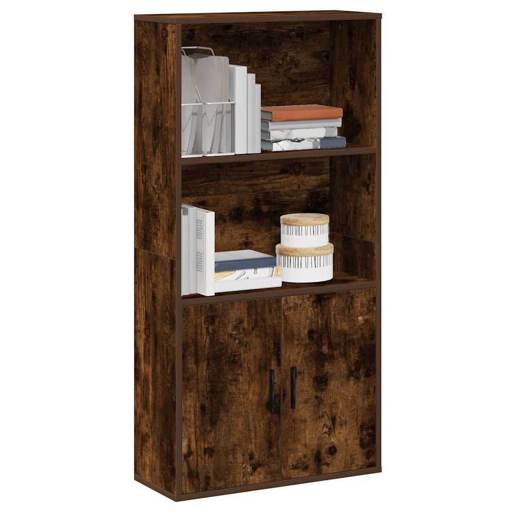 Regal za knjige boja hrasta 60x24x120 cm od konstruiranog drva