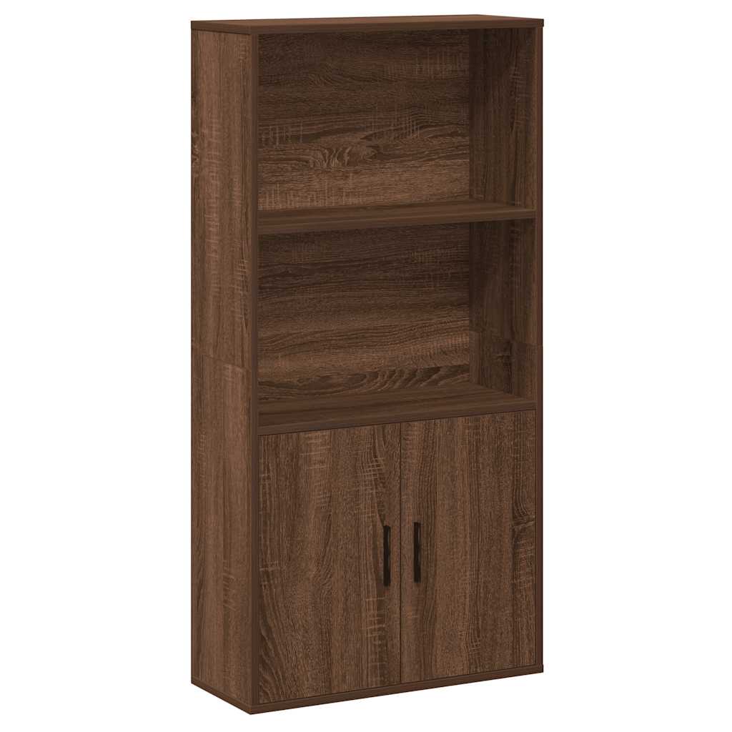 Regal za knjige boja hrasta 60x24x120 cm konstruirano drvo