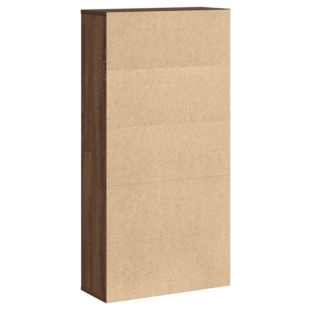 Regal za knjige boja hrasta 60x24x120 cm konstruirano drvo