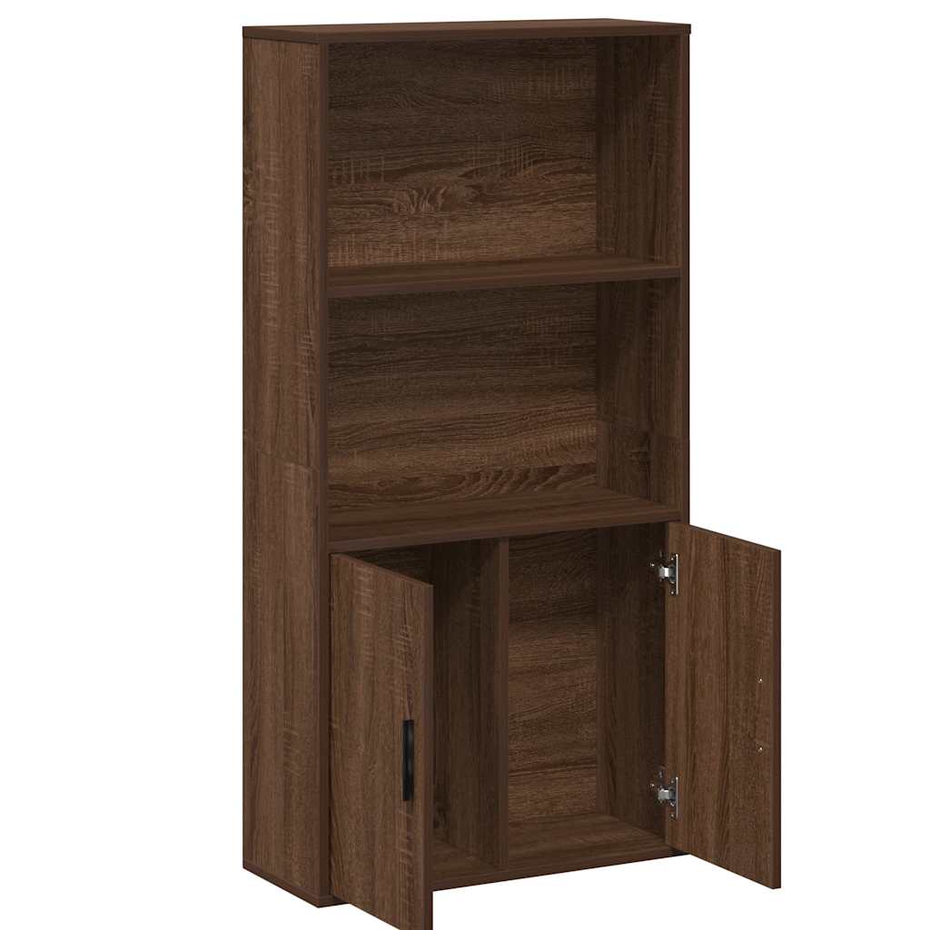Regal za knjige boja hrasta 60x24x120 cm konstruirano drvo