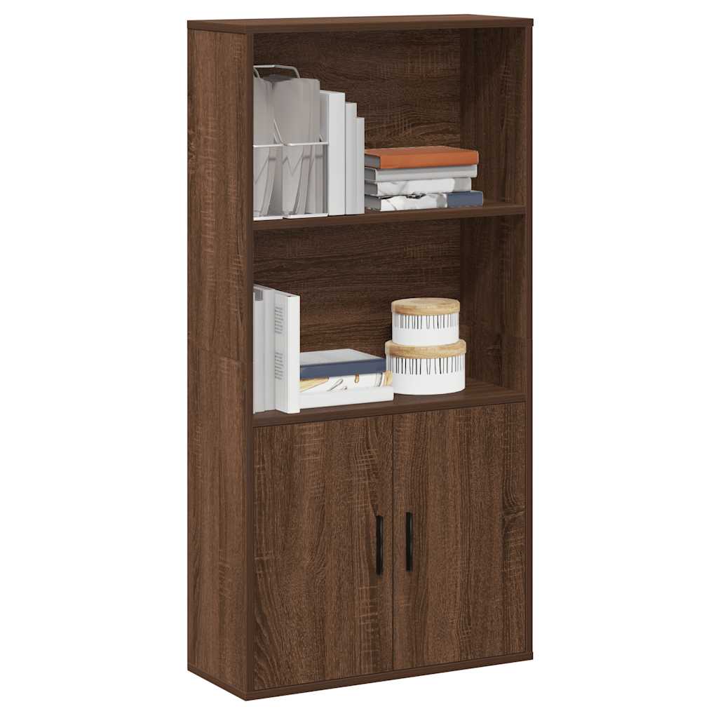 Regal za knjige boja hrasta 60x24x120 cm konstruirano drvo
