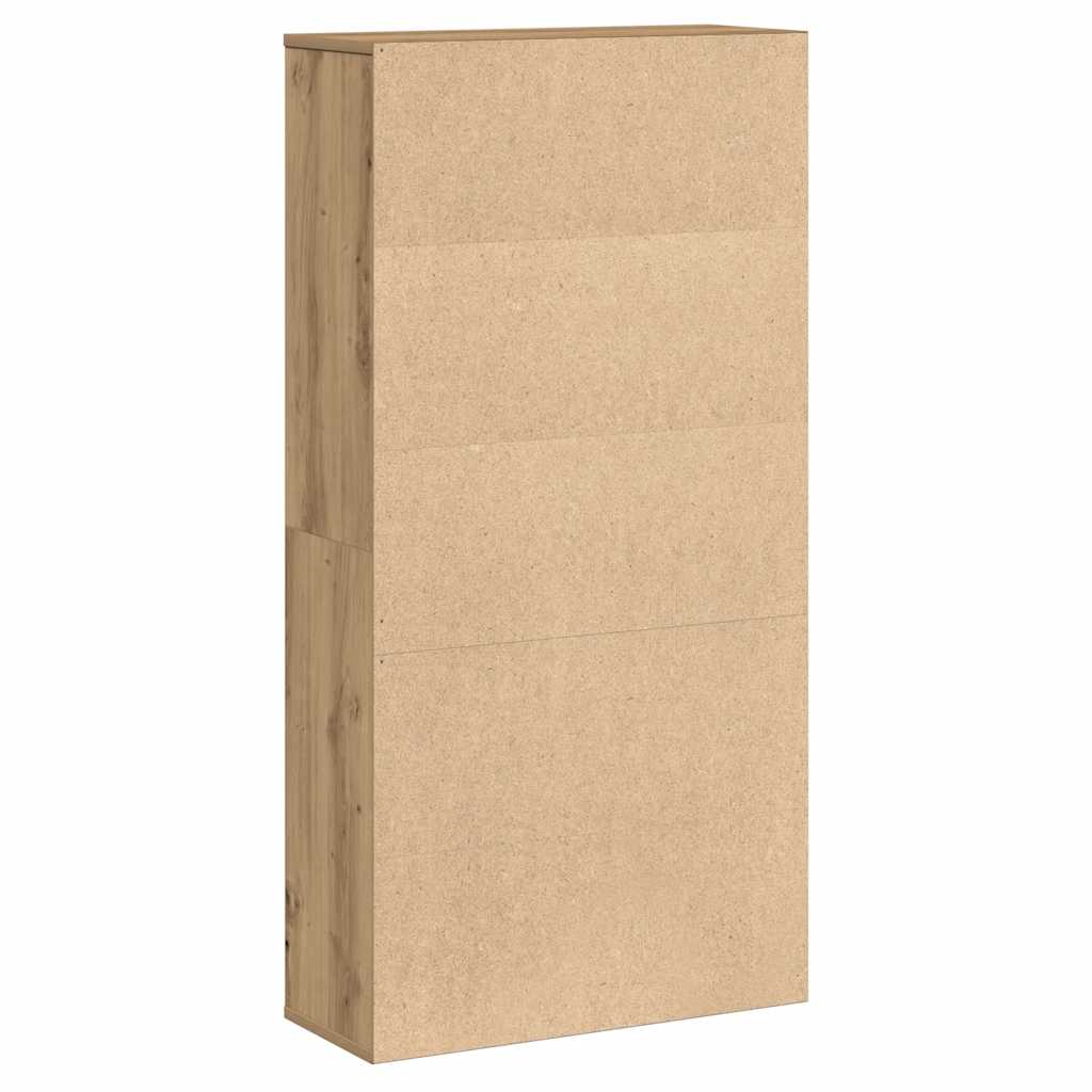 Regal za knjige boja hrasta 60x24x120 cm konstruirano drvo