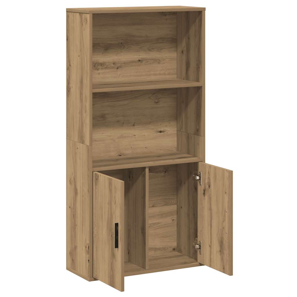 Regal za knjige boja hrasta 60x24x120 cm konstruirano drvo