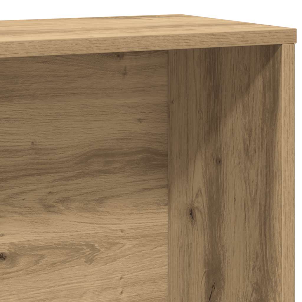 Regal za knjige boja hrasta 60x24x120 cm konstruirano drvo