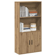 Regal za knjige boja hrasta 60x24x120 cm konstruirano drvo