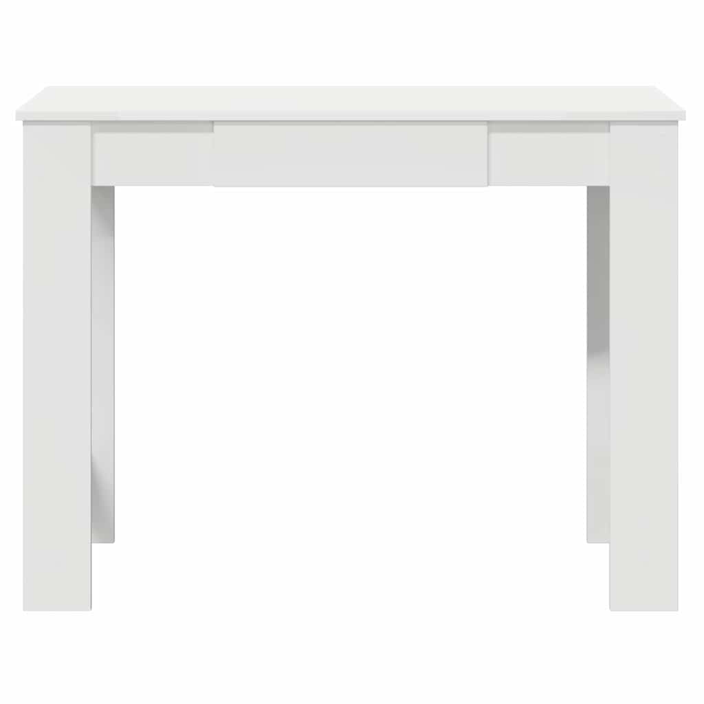 Stol Bijeli 100x45x75 cm Konstruirano drvo