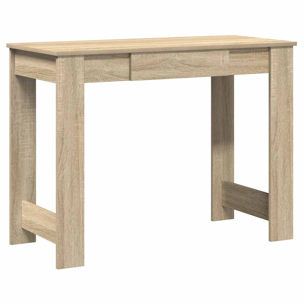Radni stol boja hrasta sonome 100x45x75 cm konstruirano drvo