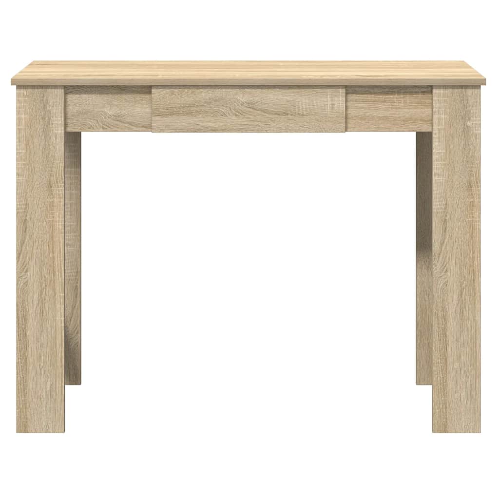 Radni stol boja hrasta sonome 100x45x75 cm konstruirano drvo