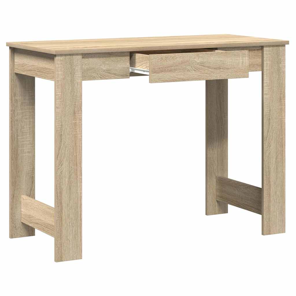 Radni stol boja hrasta sonome 100x45x75 cm konstruirano drvo