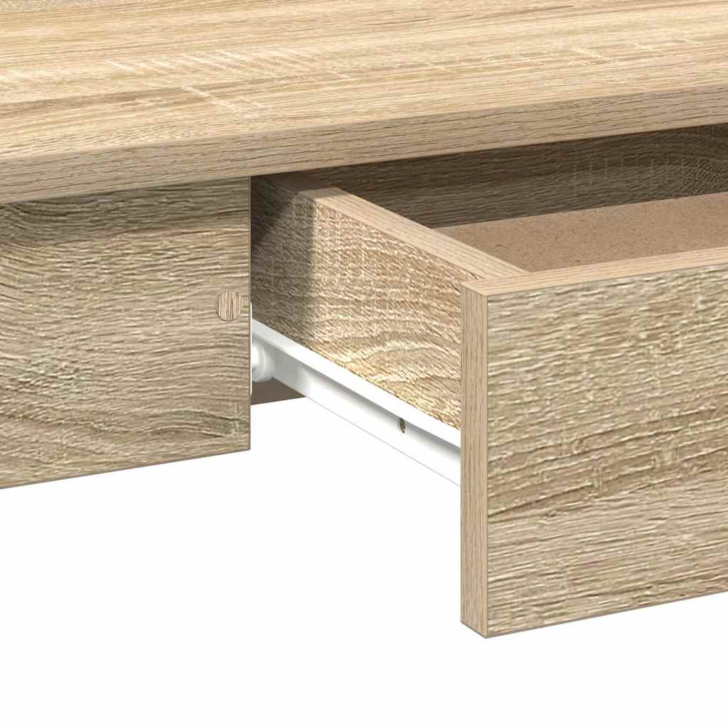 Radni stol boja hrasta sonome 100x45x75 cm konstruirano drvo