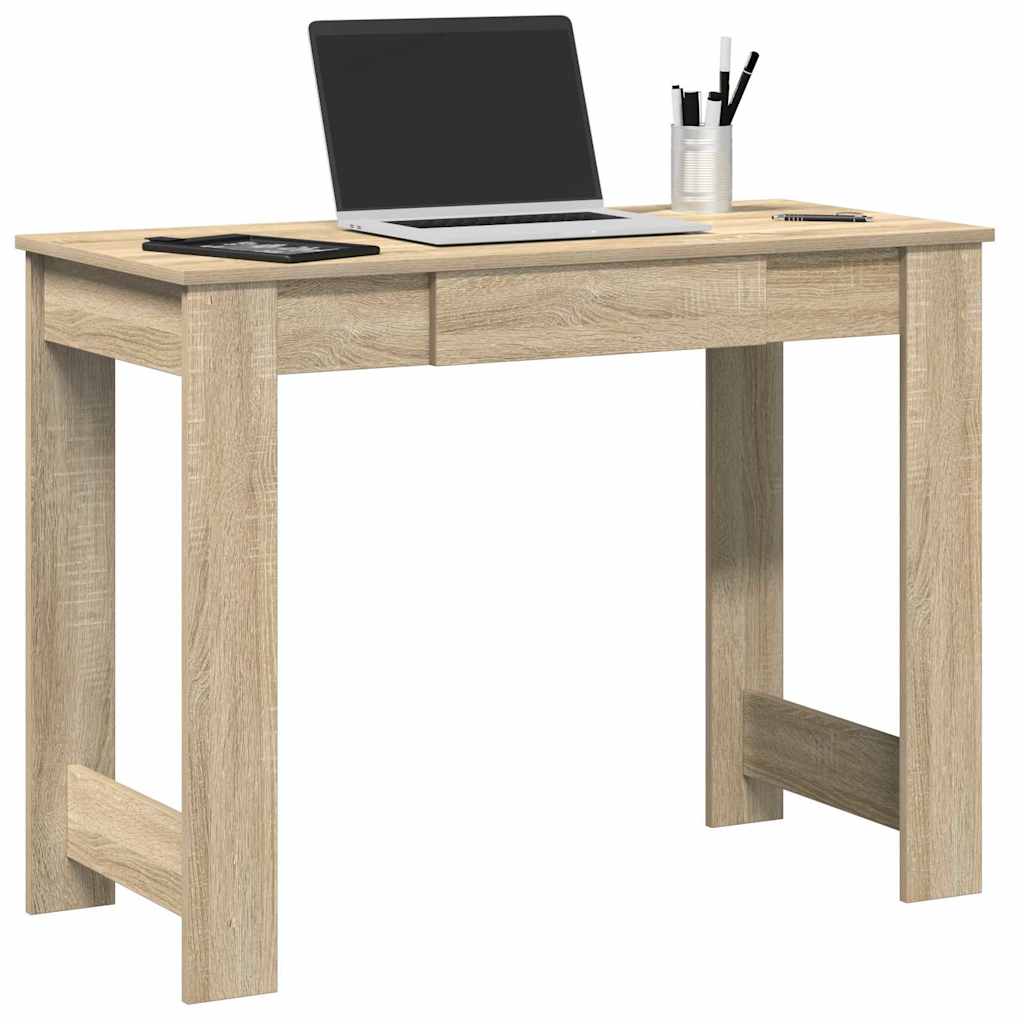 Radni stol boja hrasta sonome 100x45x75 cm konstruirano drvo