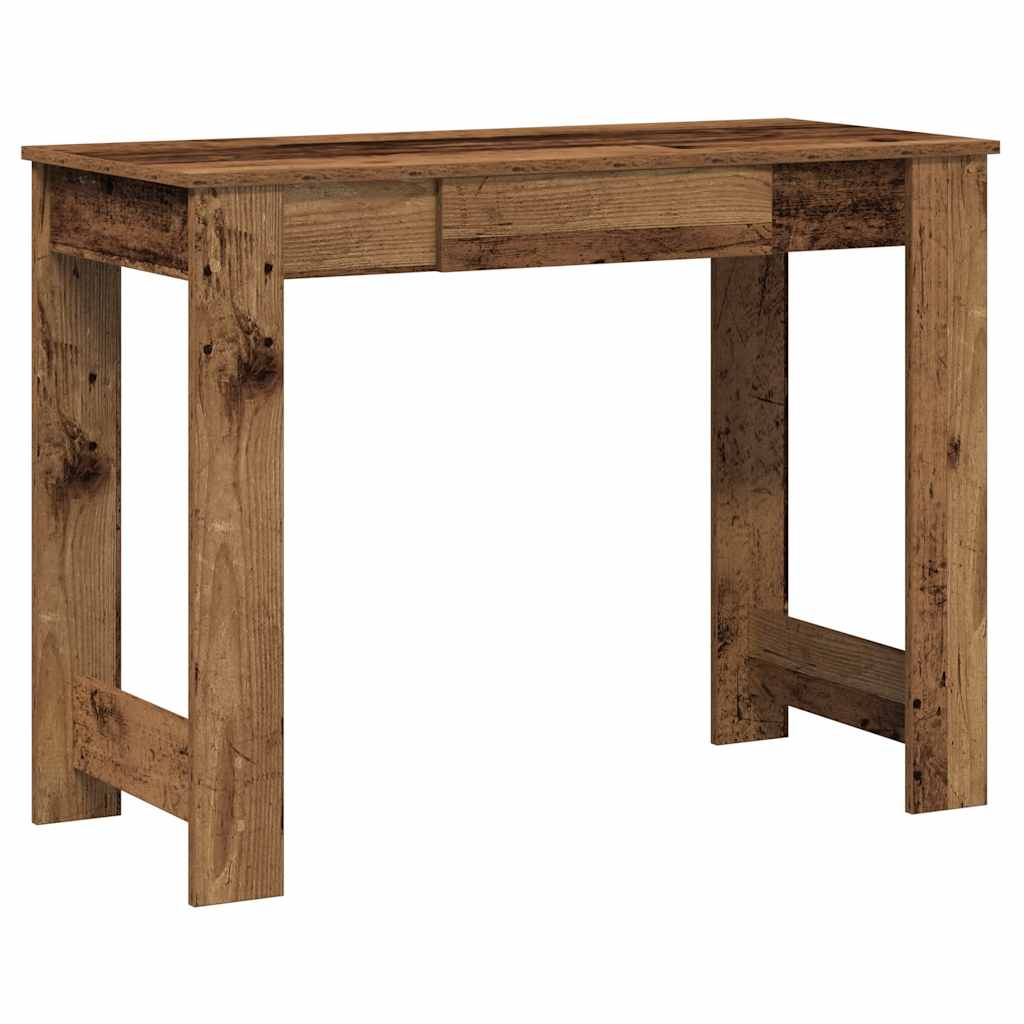 Radni stol boja starog drva 100x45x75 cm konstruirano drvo