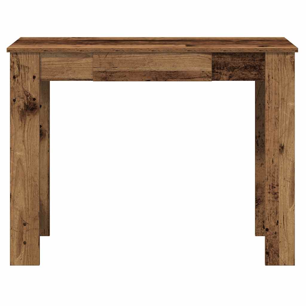 Radni stol boja starog drva 100x45x75 cm konstruirano drvo