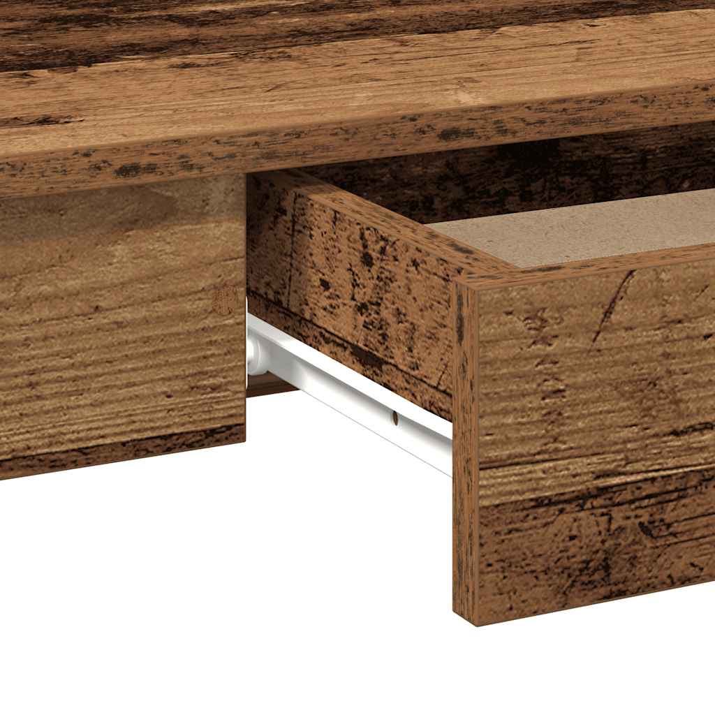 Radni stol boja starog drva 100x45x75 cm konstruirano drvo