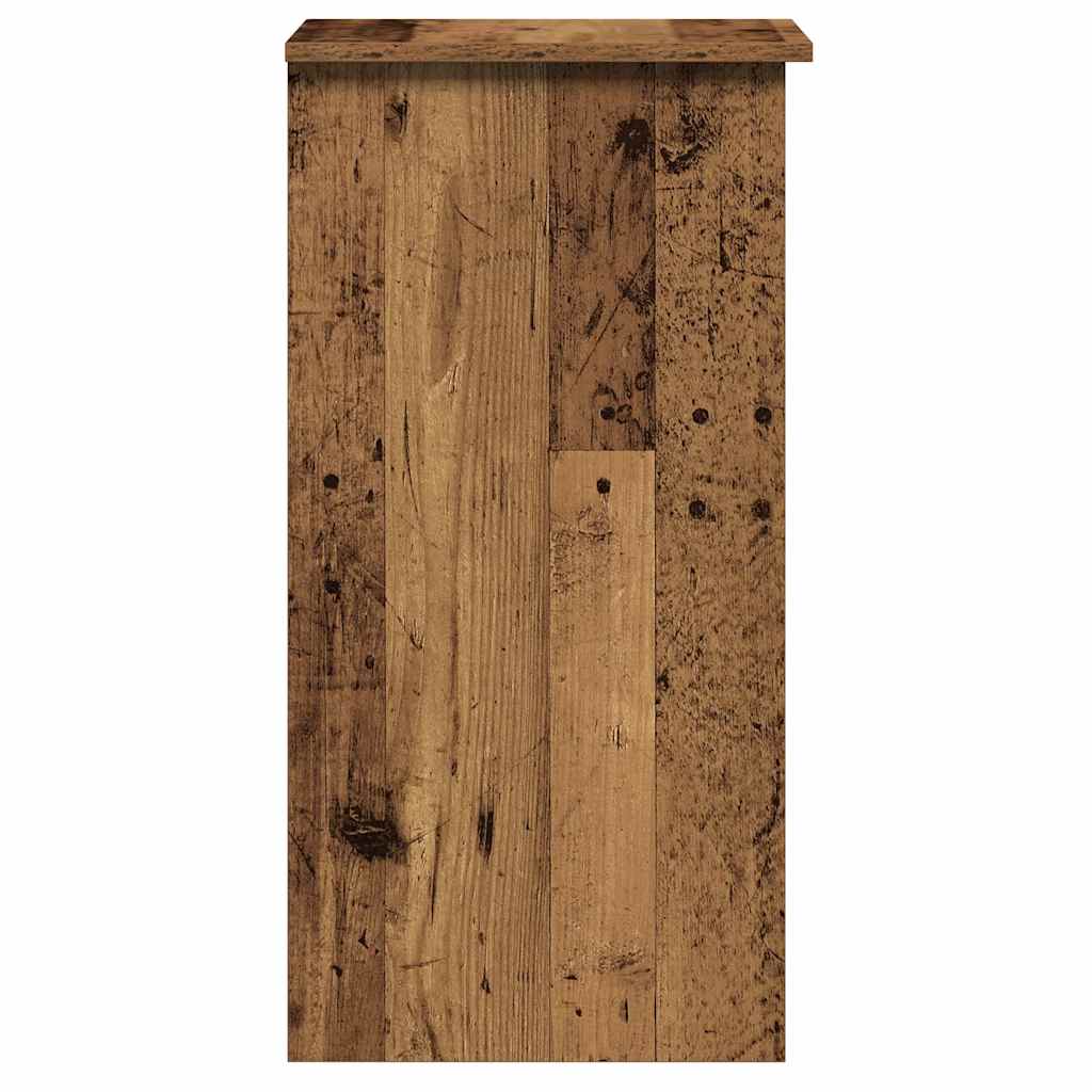 Radni stol s policama boja drva 84x40x78 cm konstruirano drvo