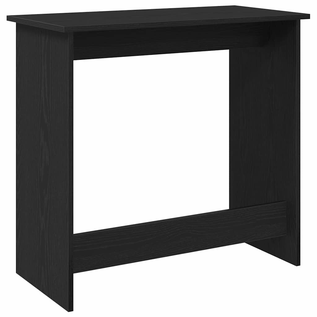 Radni stol crni 80 x 40 x 75 cm od iverice