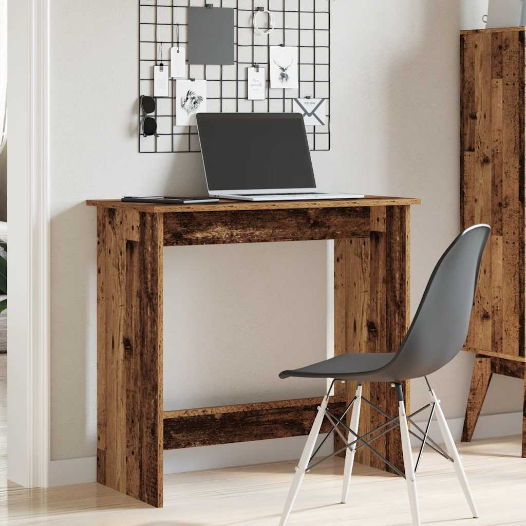Radni stol boja starog drva 80 x 40 x 75 cm konstruirano drvo