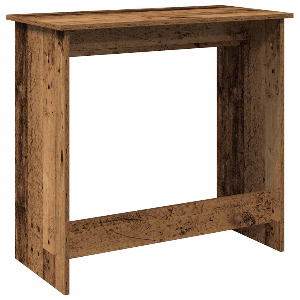 Radni stol boja starog drva 80 x 40 x 75 cm konstruirano drvo