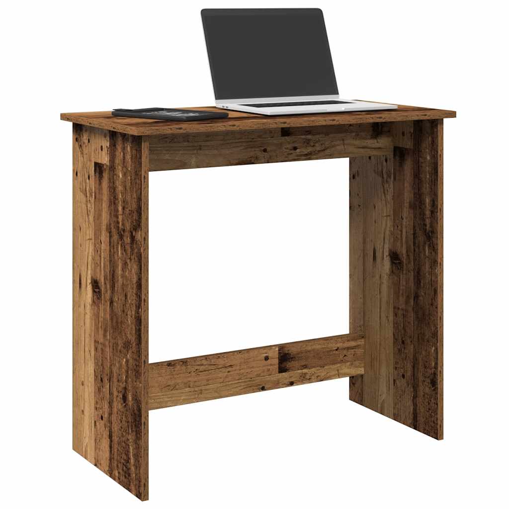 Radni stol boja starog drva 80 x 40 x 75 cm konstruirano drvo
