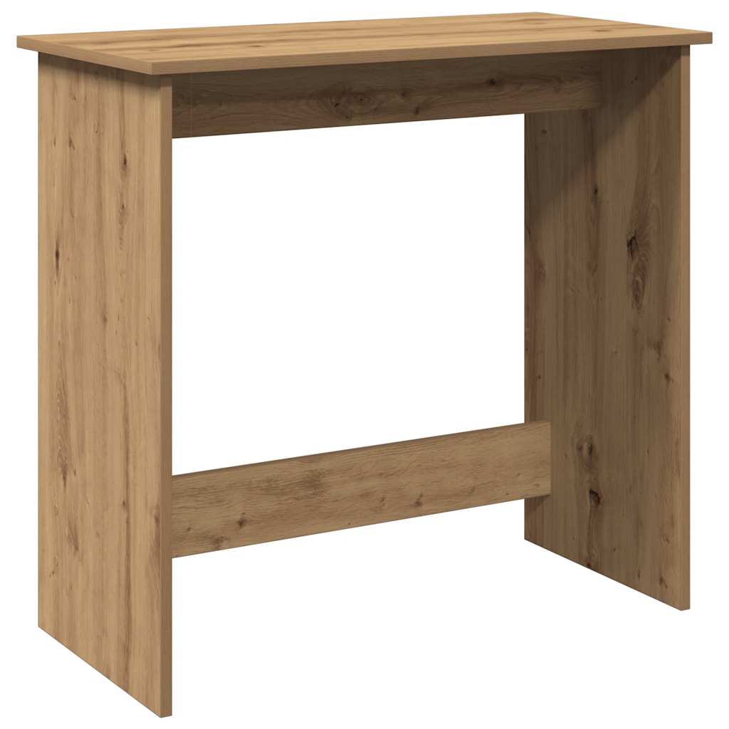 Radni stol boja hrasta artisan 80x40x75 cm konstruirano drvo