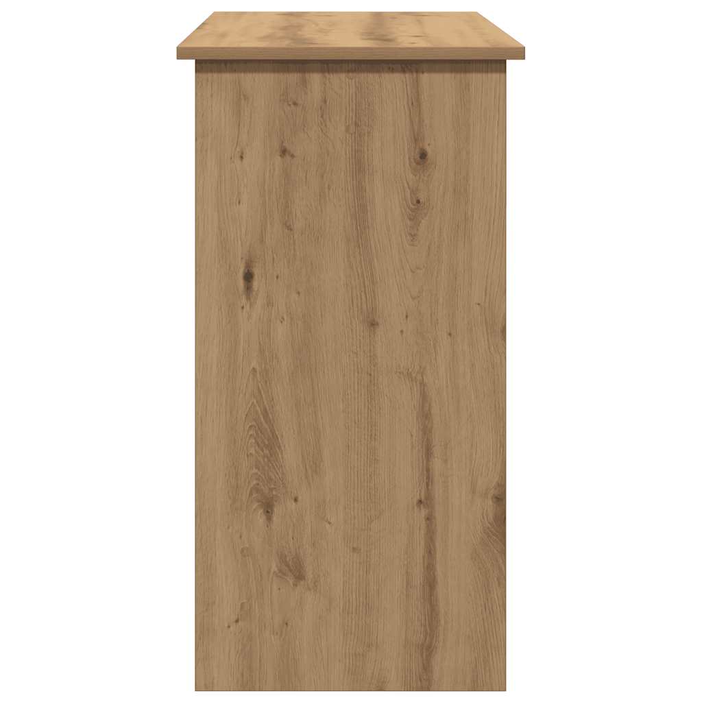 Radni stol boja hrasta artisan 80x40x75 cm konstruirano drvo