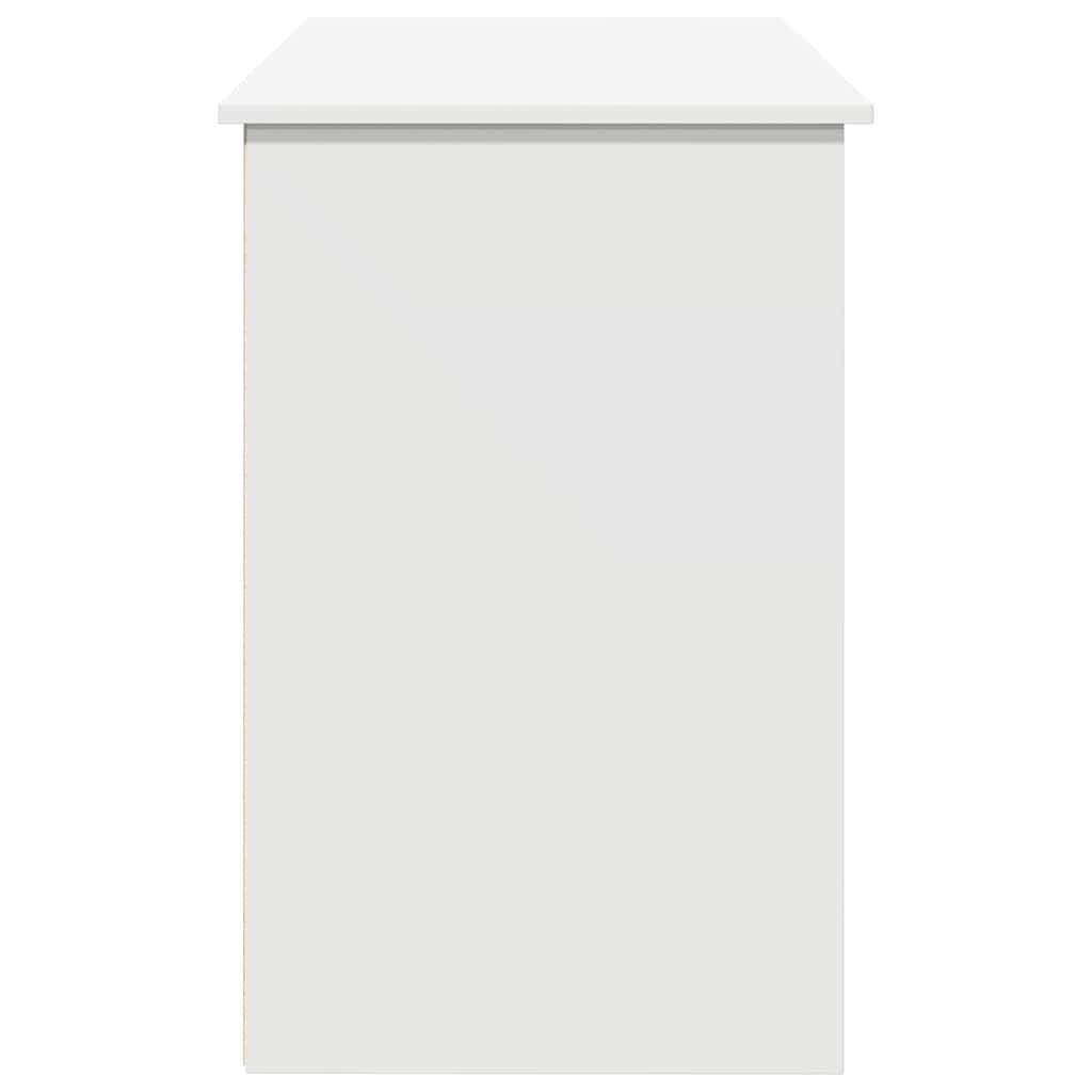 Radni stol bijeli 102 x 50 x 75 cm od konstruiranog drva