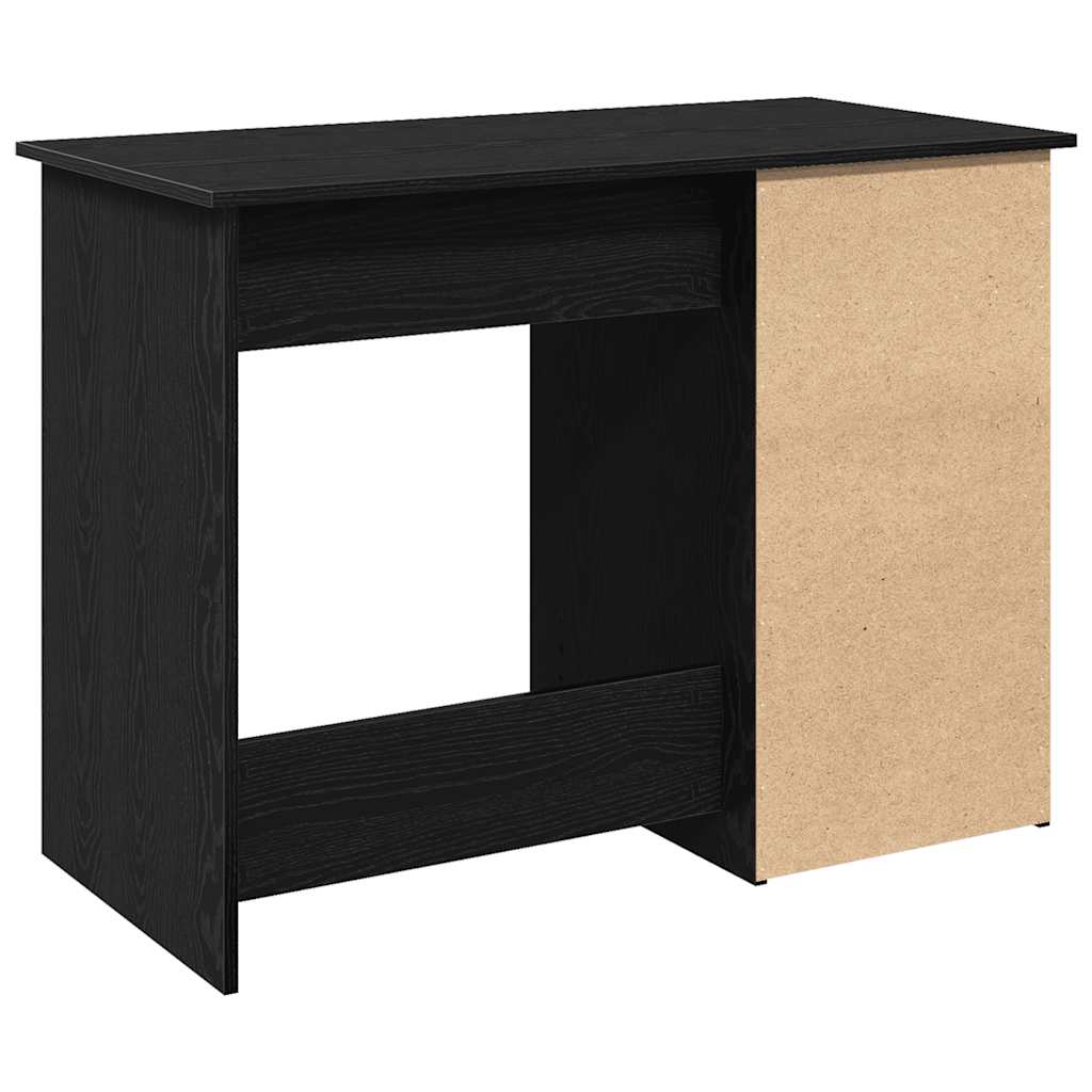 Radni stol crni 102 x 50 x 75 cm od konstruiranog drva