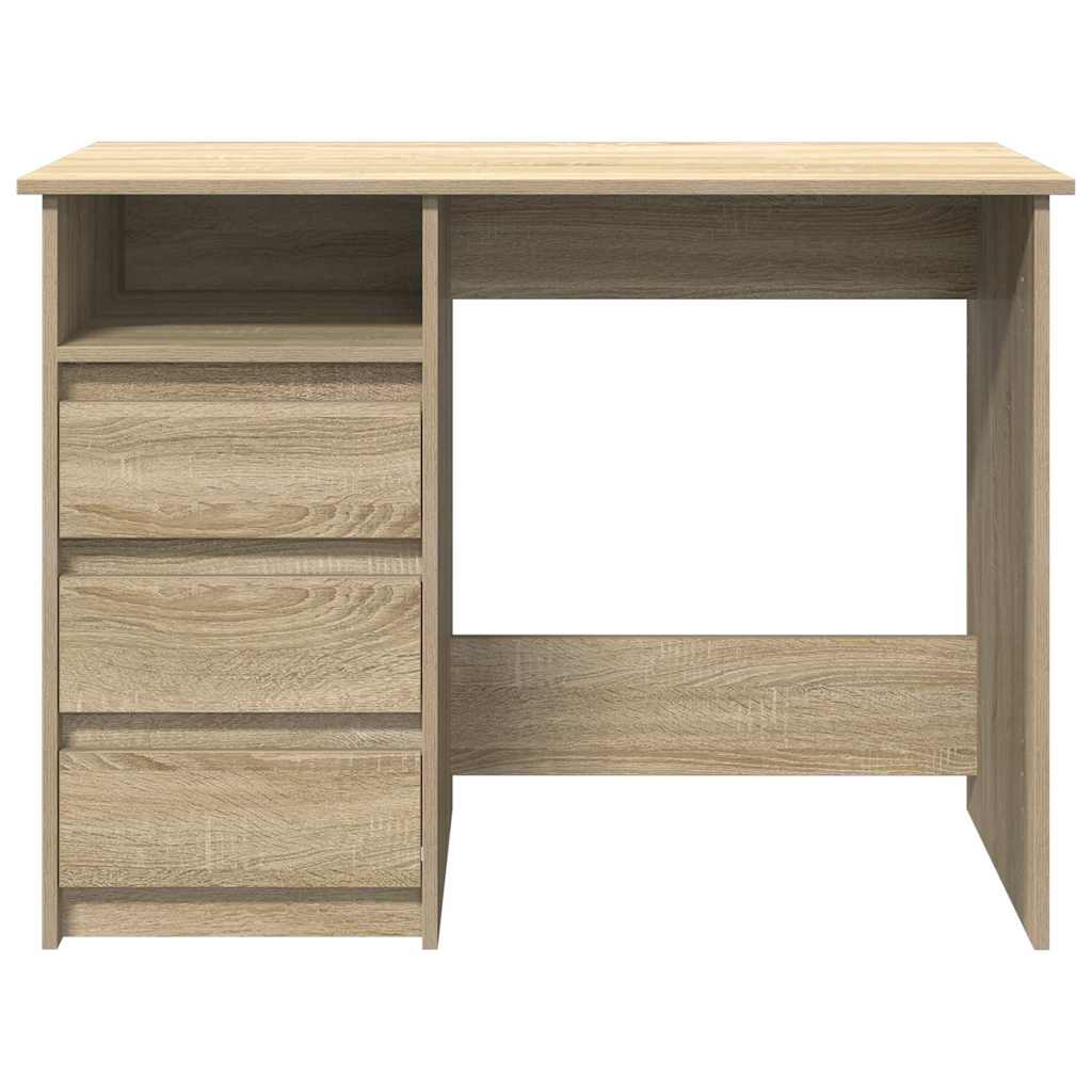 Radni stol boja hrasta sonome 102x50x75 cm konstruirano drvo