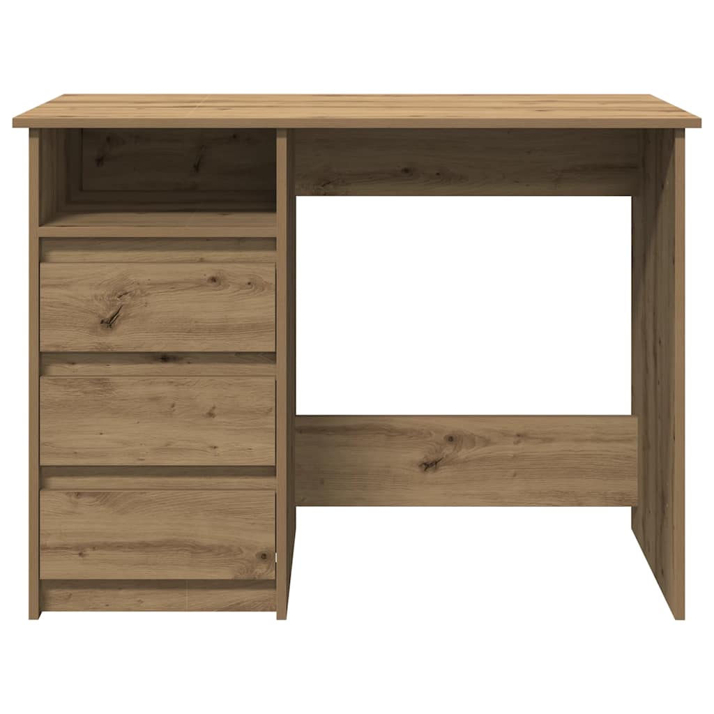 Radni stol boja artisan hrasta 102x50x75 cm konstruirano drvo