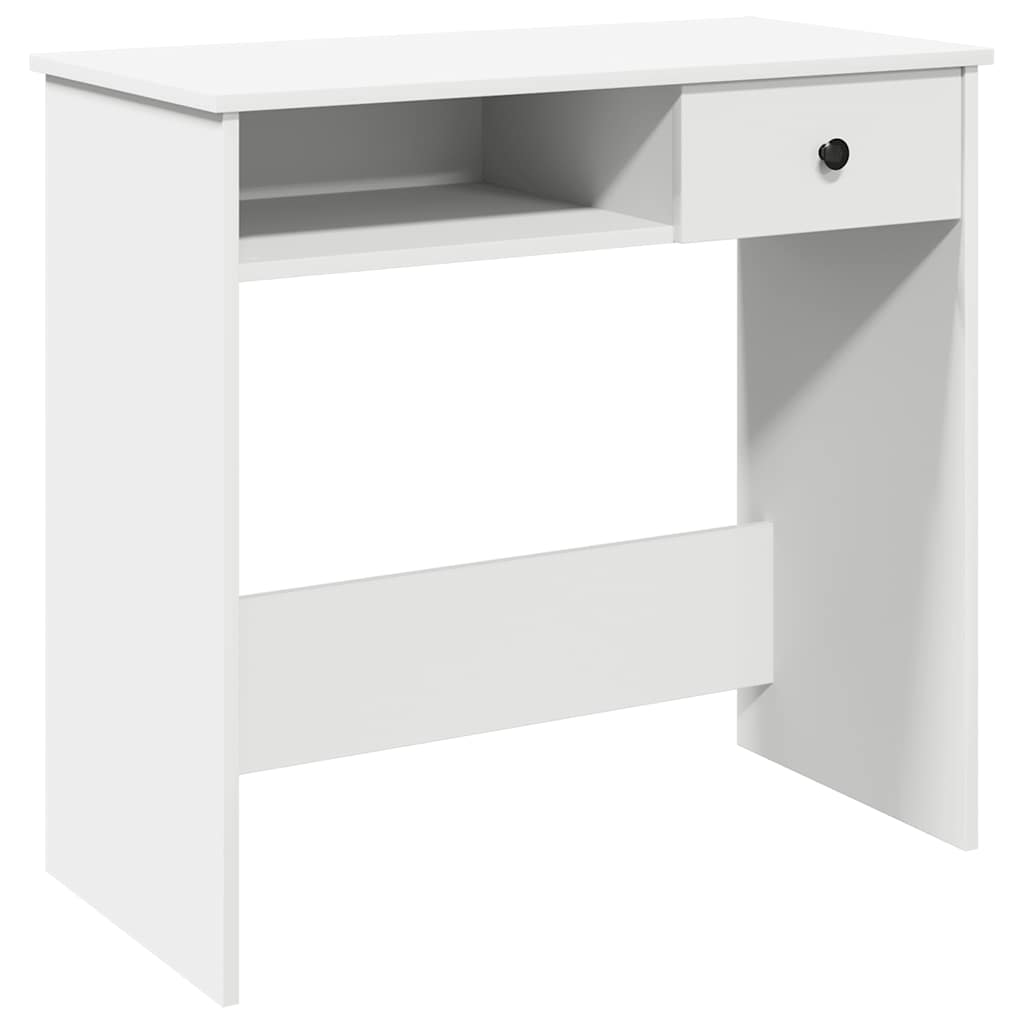 Radni stol bijeli 80 x 40 x 75 cm od iverice