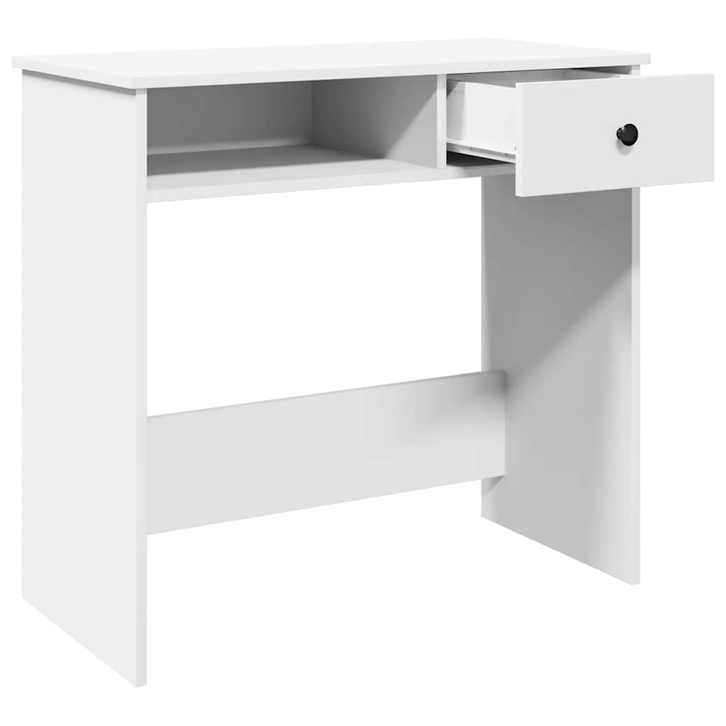 Radni stol bijeli 80 x 40 x 75 cm od iverice