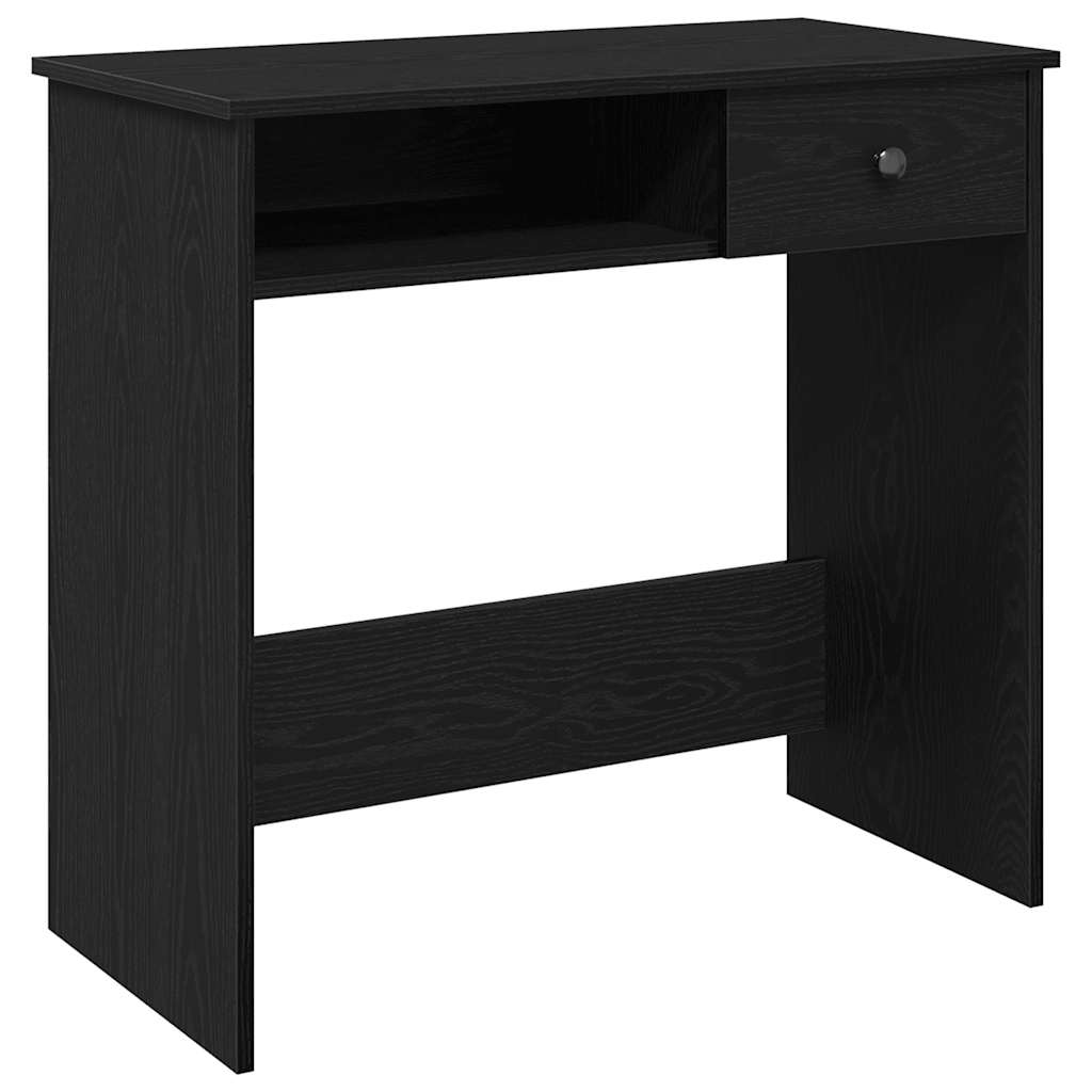 Radni stol crni 80 x 40 x 75 cm od iverice