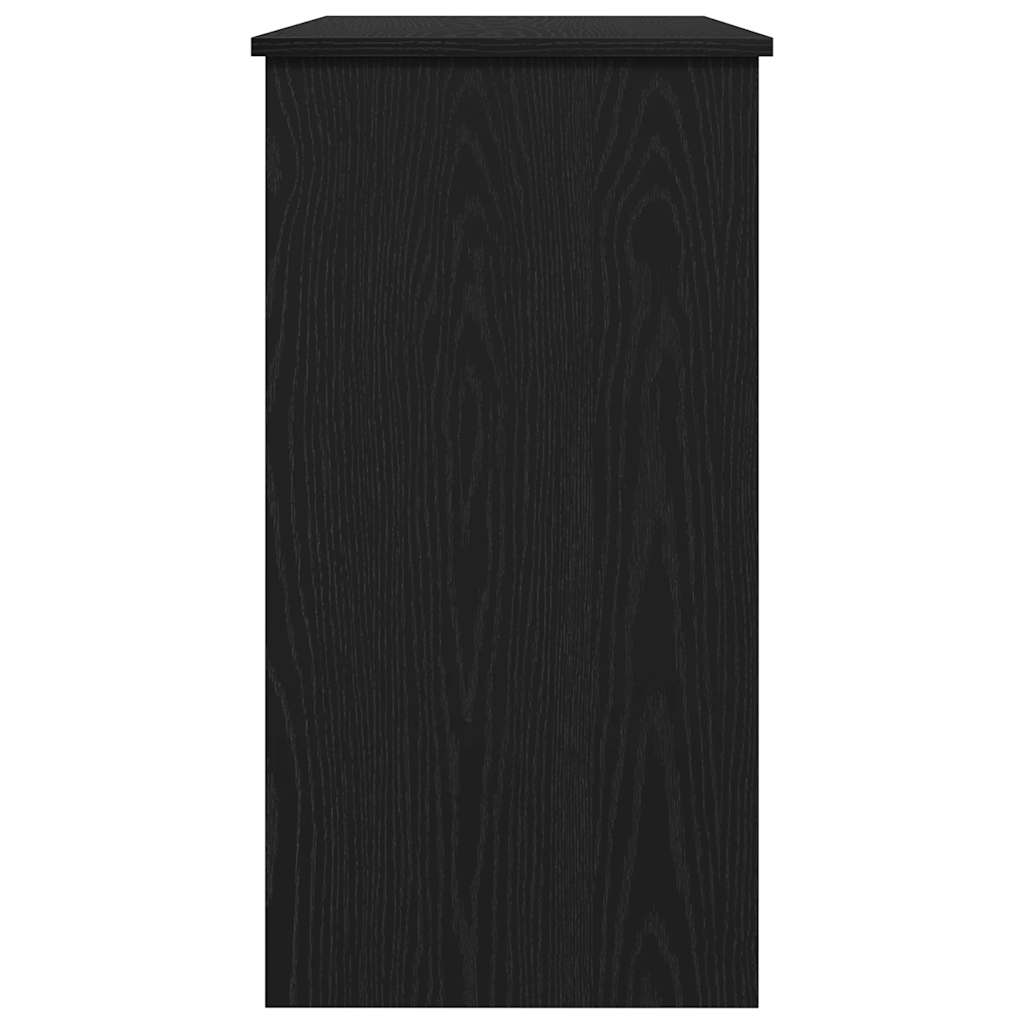 Radni stol crni 80 x 40 x 75 cm od iverice
