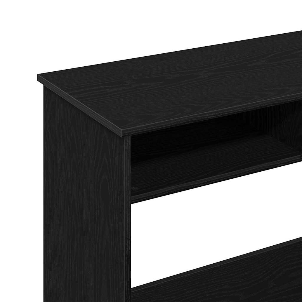 Radni stol crni 80 x 40 x 75 cm od iverice