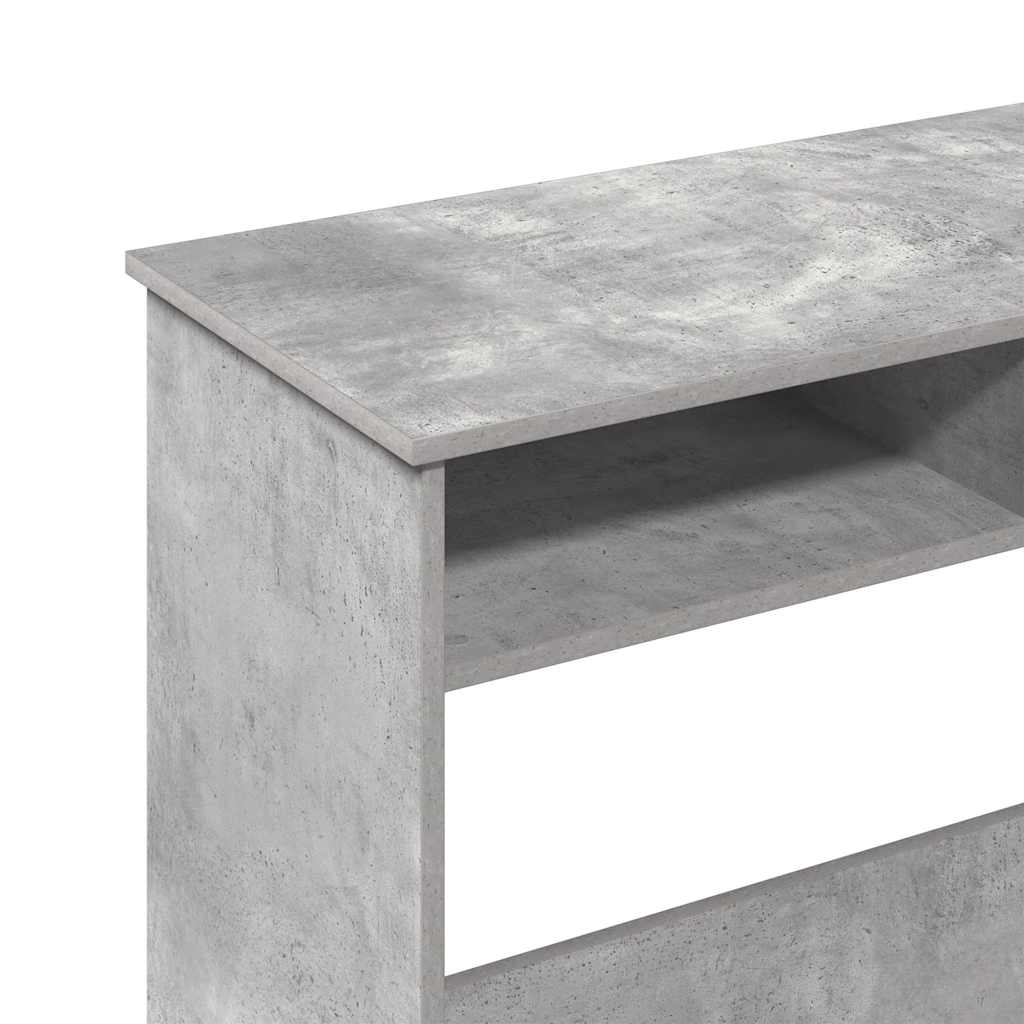 Radni stol siva boja betonai 80 x 40 x 75 cm od iverice