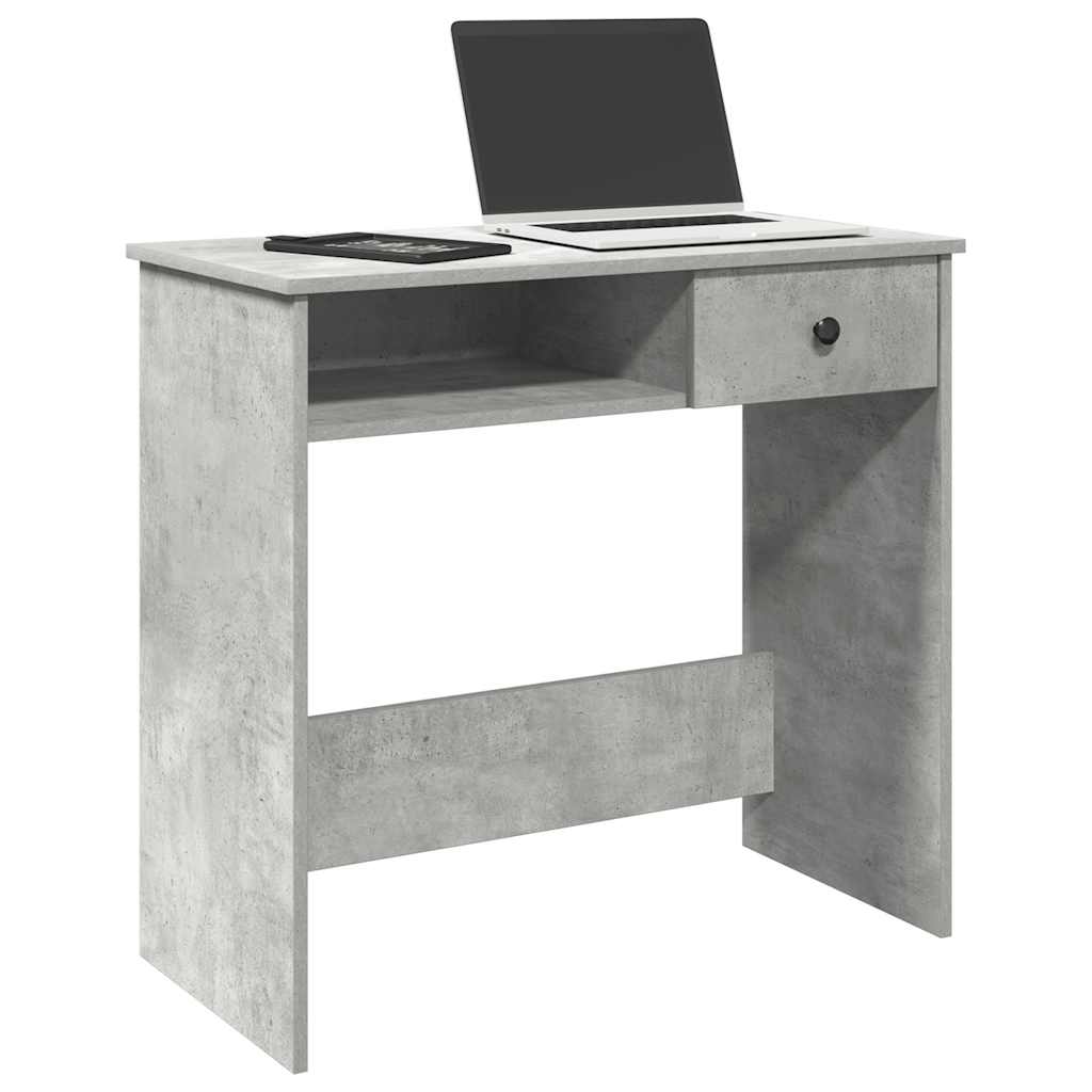 Radni stol siva boja betonai 80 x 40 x 75 cm od iverice
