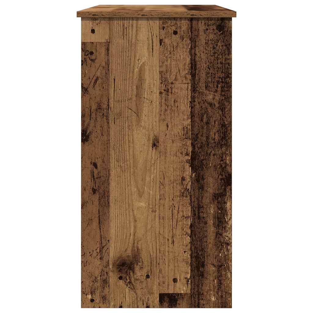 Radni stol boja starog drva 80 x 40 x 75 cm konstruirano drvo