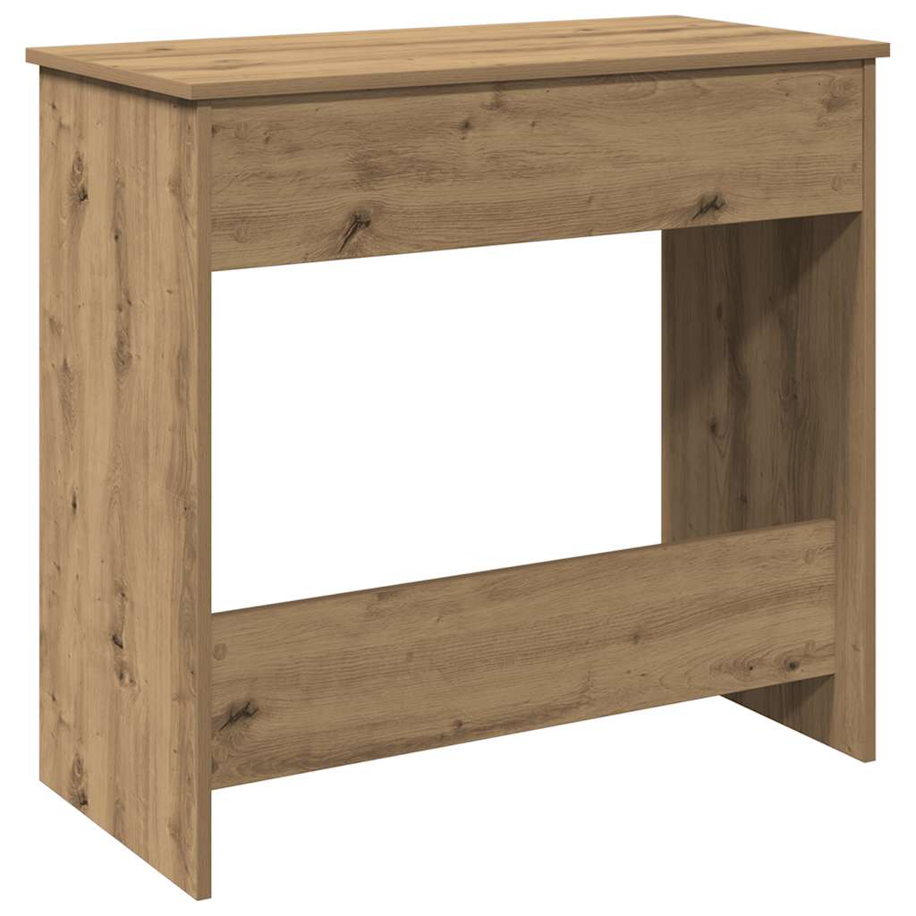 Radni stol boja hrasta artisan 80x40x75 cm konstruirano drvo