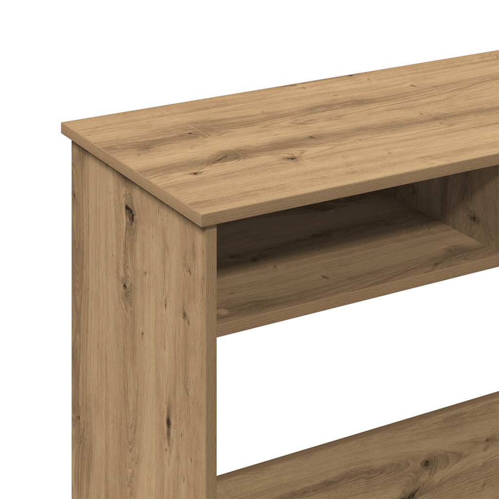 Radni stol boja hrasta artisan 80x40x75 cm konstruirano drvo