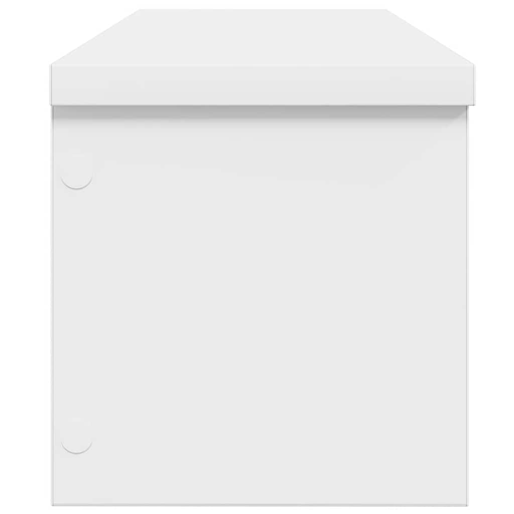 Kuhinjski stalci koji se mogu složiti 2 kom bijeli 50x15x16 cm