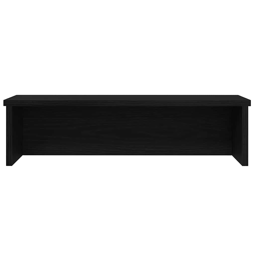 Kuhinjski stalak za slaganje crni 60x15x16 cm konstruirano drvo