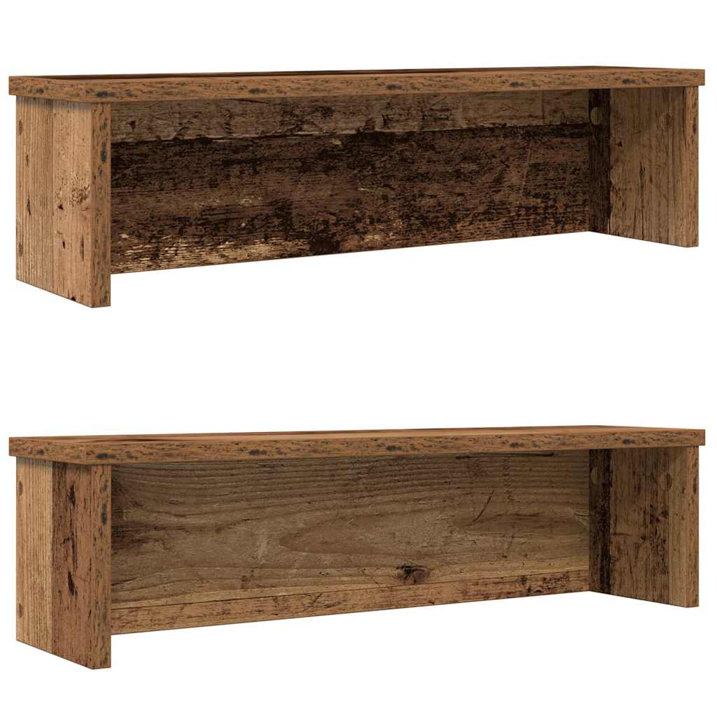 Kuhinjski stalci koji se mogu složiti 2 kom crni 60x15x16 cm