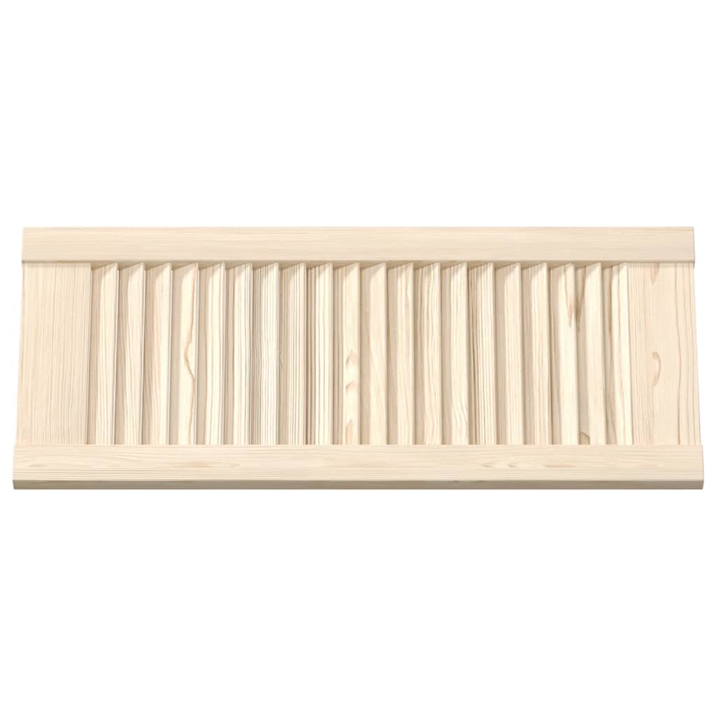 Dizajn vrata ormarića s rešetkama 69x29,5 cm puno drvo bor