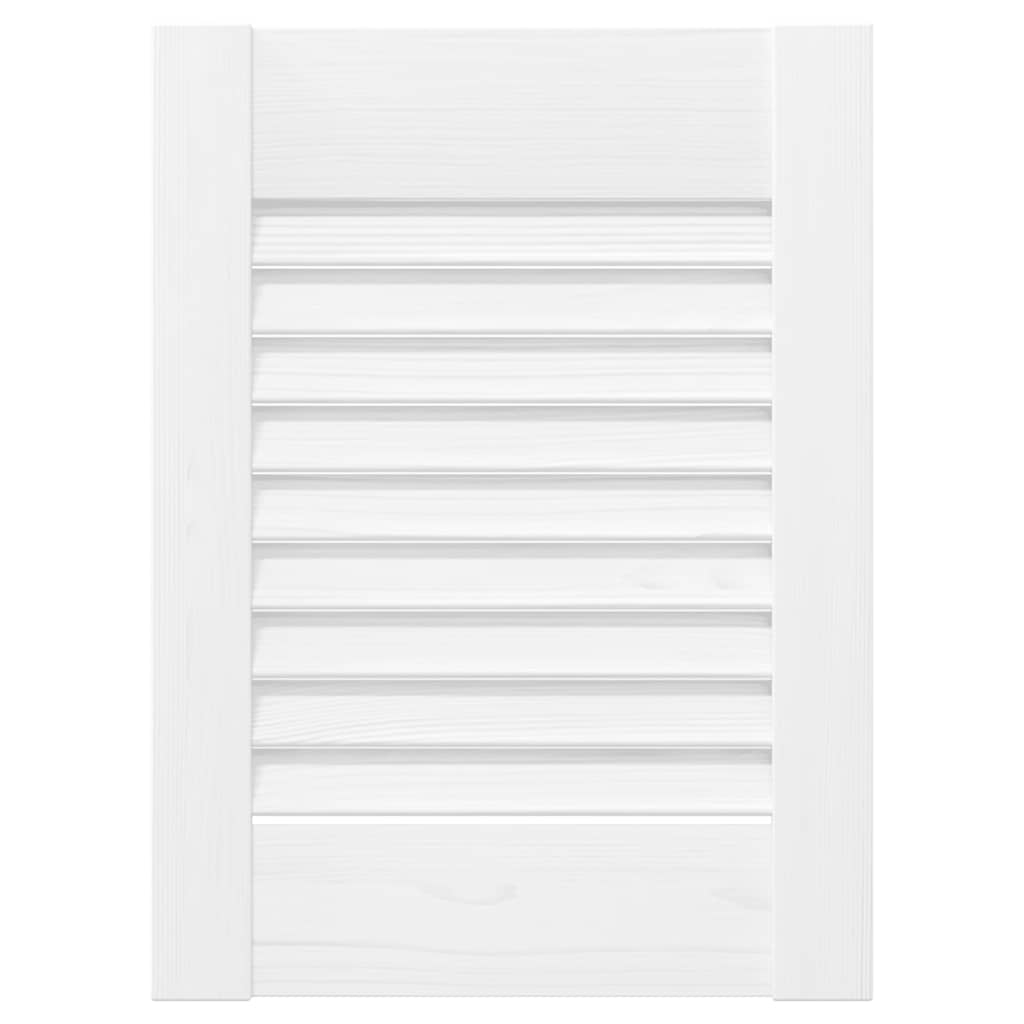 Vrata ormarića Louvred Dizajn 4 kom bijela 39,5x29,5 cm