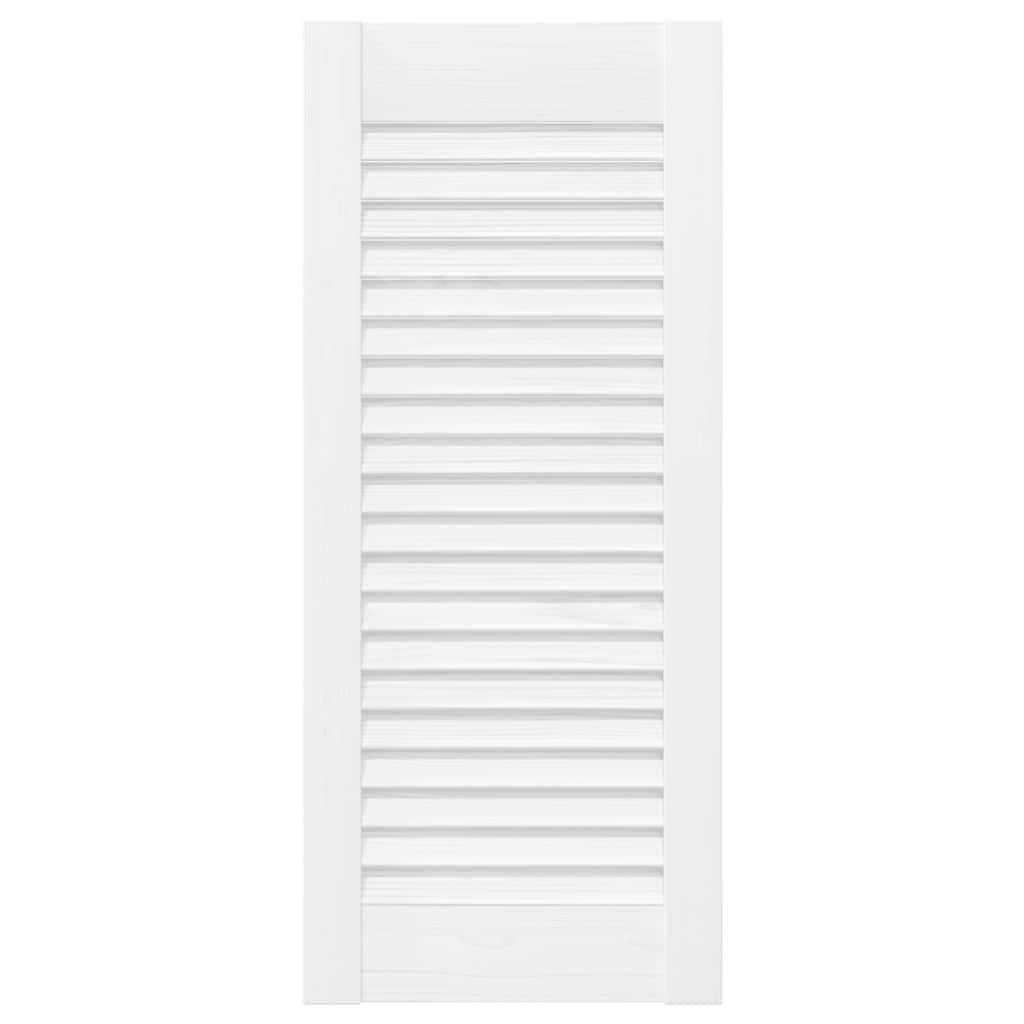 Vrata ormarića Louvred dizajn 2 kom bijela 61,5x29,5 cm