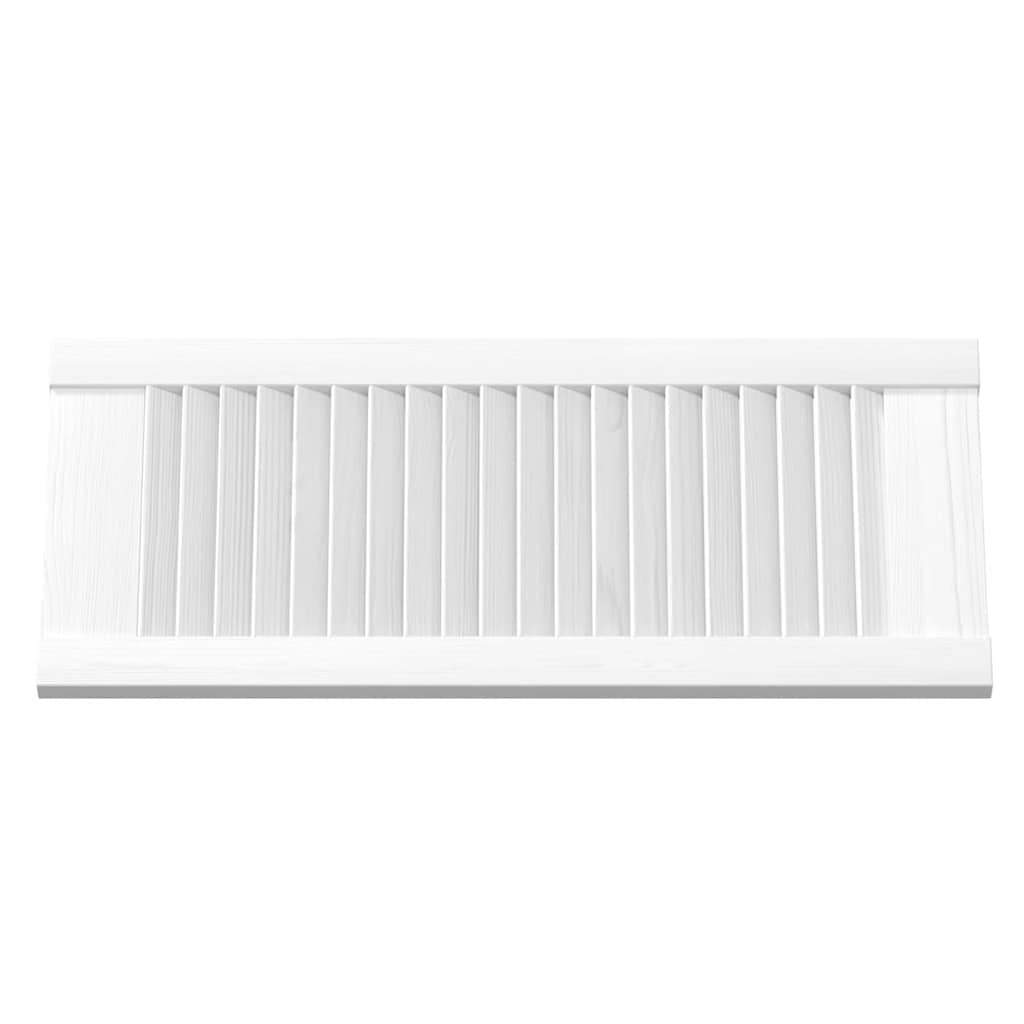 Vrata ormarića Louvred dizajn 2 kom bijela 69x29,5 cm