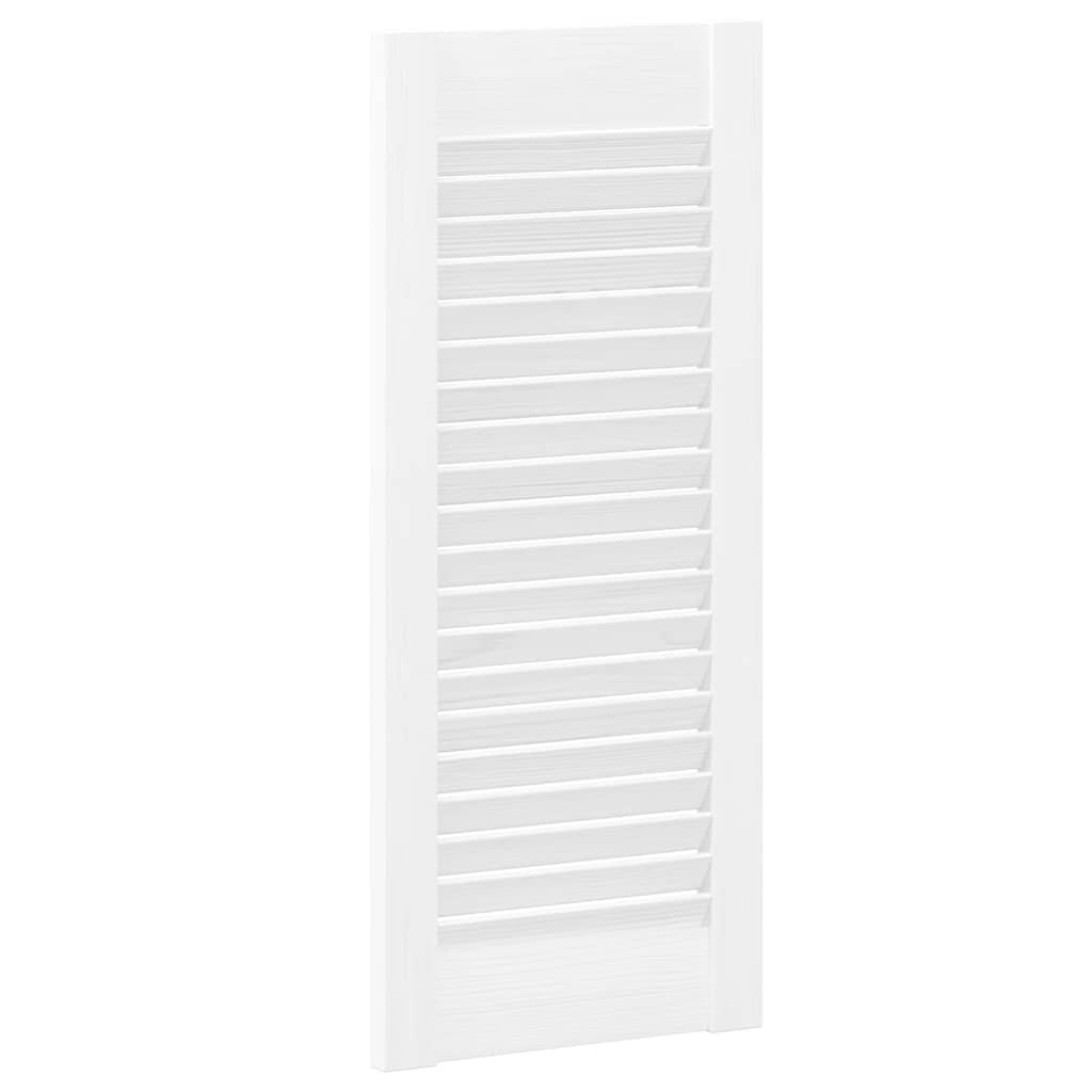 Vrata ormarića Louvred dizajn 2 kom bijela 69x29,5 cm