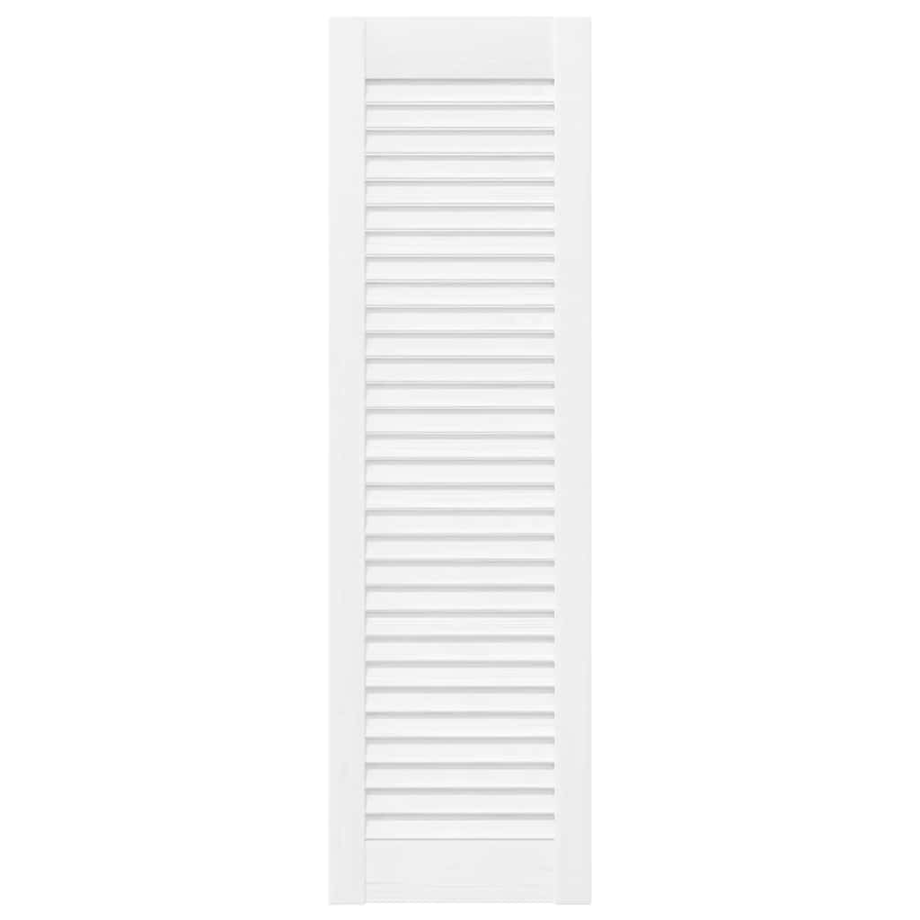 Vrata ormarića Louvred Dizajn 4 kom bijela 99x29,5 cm
